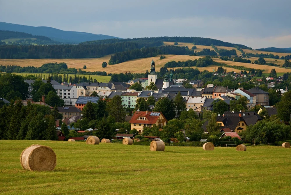 Pohled na město Rýmařov. Autor: Danuše Kotrlová